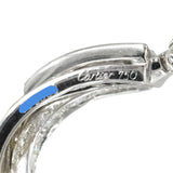 Cartier Trinity Diamond Hoop Earrings