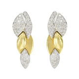 Vintage 2.65ct Diamond Drop Earrings