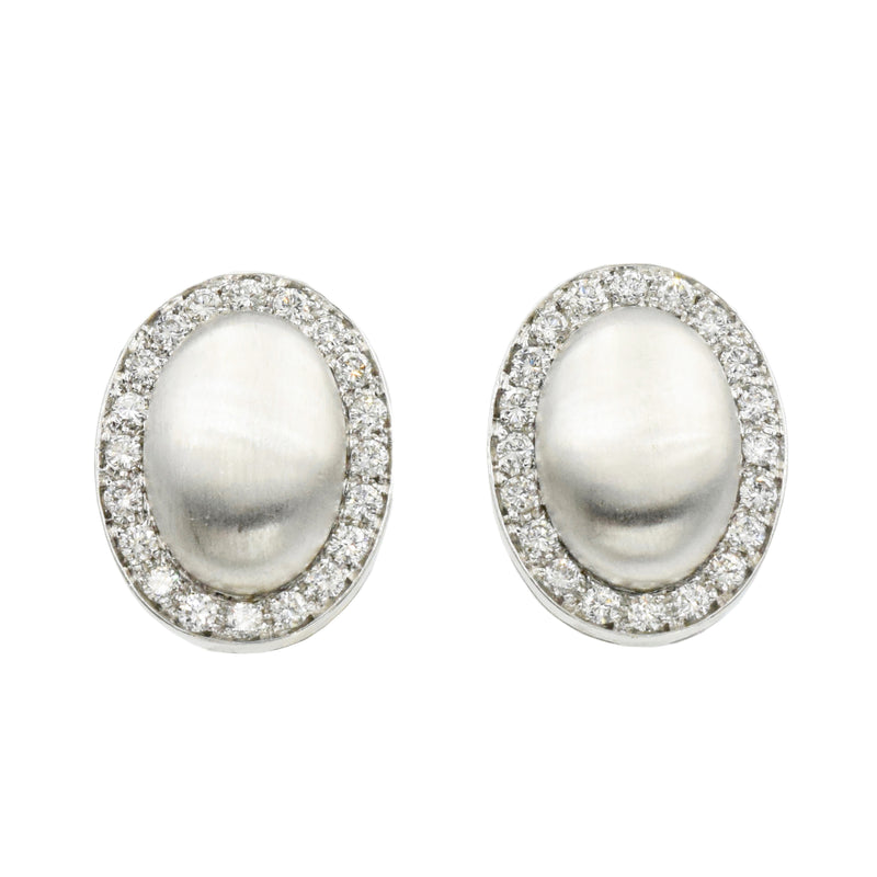 1.72ct Diamond Earrings in 18k White Gold