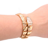 Iconic Serpenti Wristwatch by Bulgari in Rose Gold