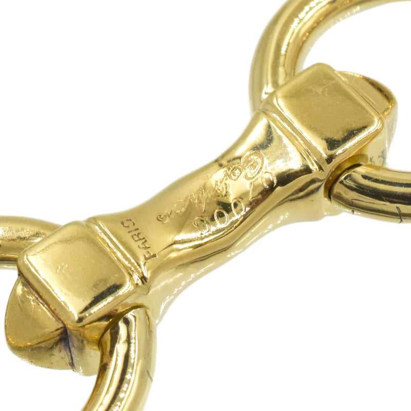 Cartier Stirrup Cufflinks in 18k Yellow Gold