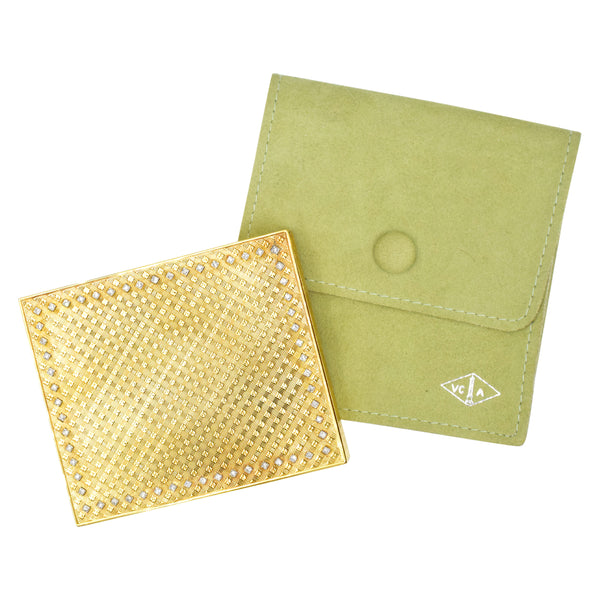 Vintage Gold & Diamond Box By Van Cleef & Arpels, France