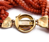 Gucci Coral & Diamond, Necklace, Bracelet & Earrings Set