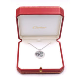 Cartier Diamond & Mother of Pearl Orchid Necklace & Earrings Set
