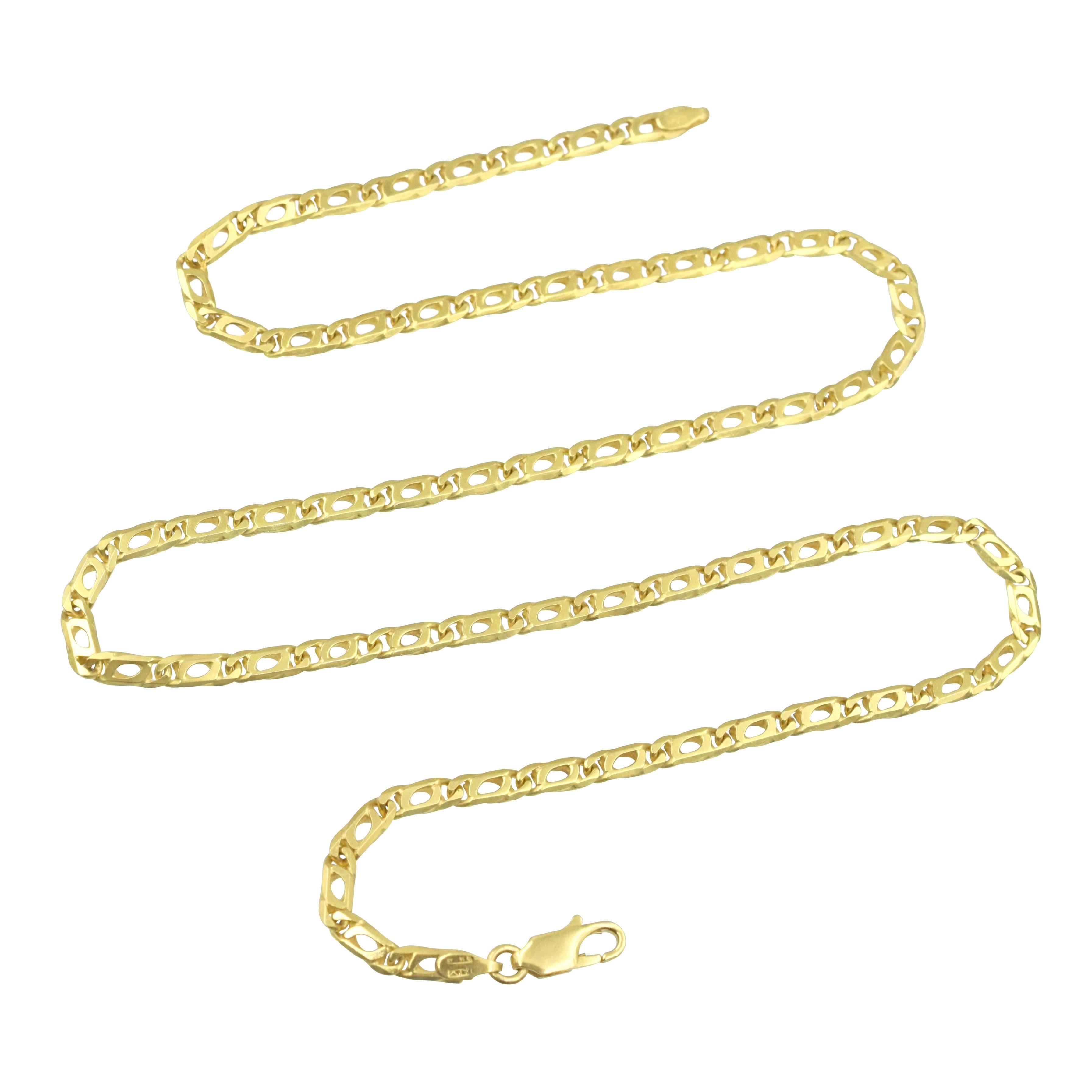 Link Chain Necklace in 14k Yellow Gold