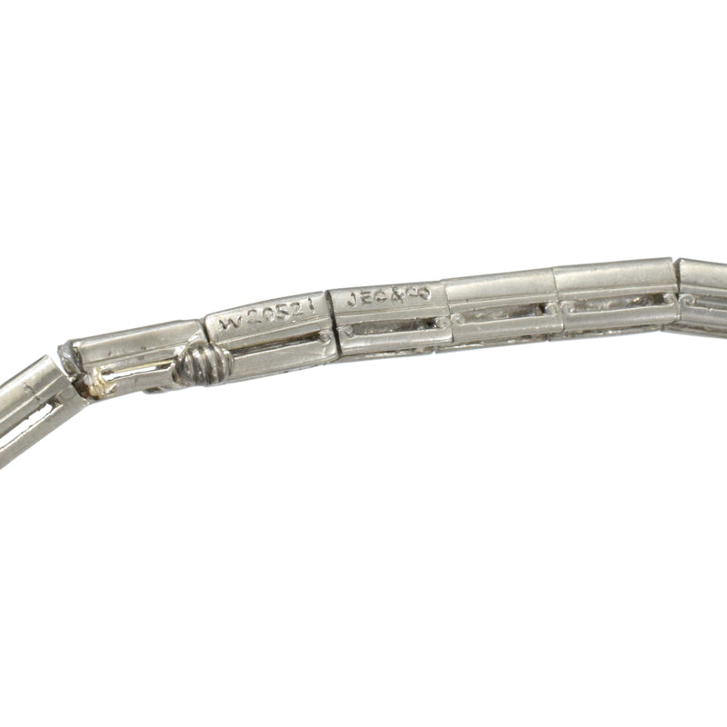Vintage 30ct Diamond Necklace in Platinum