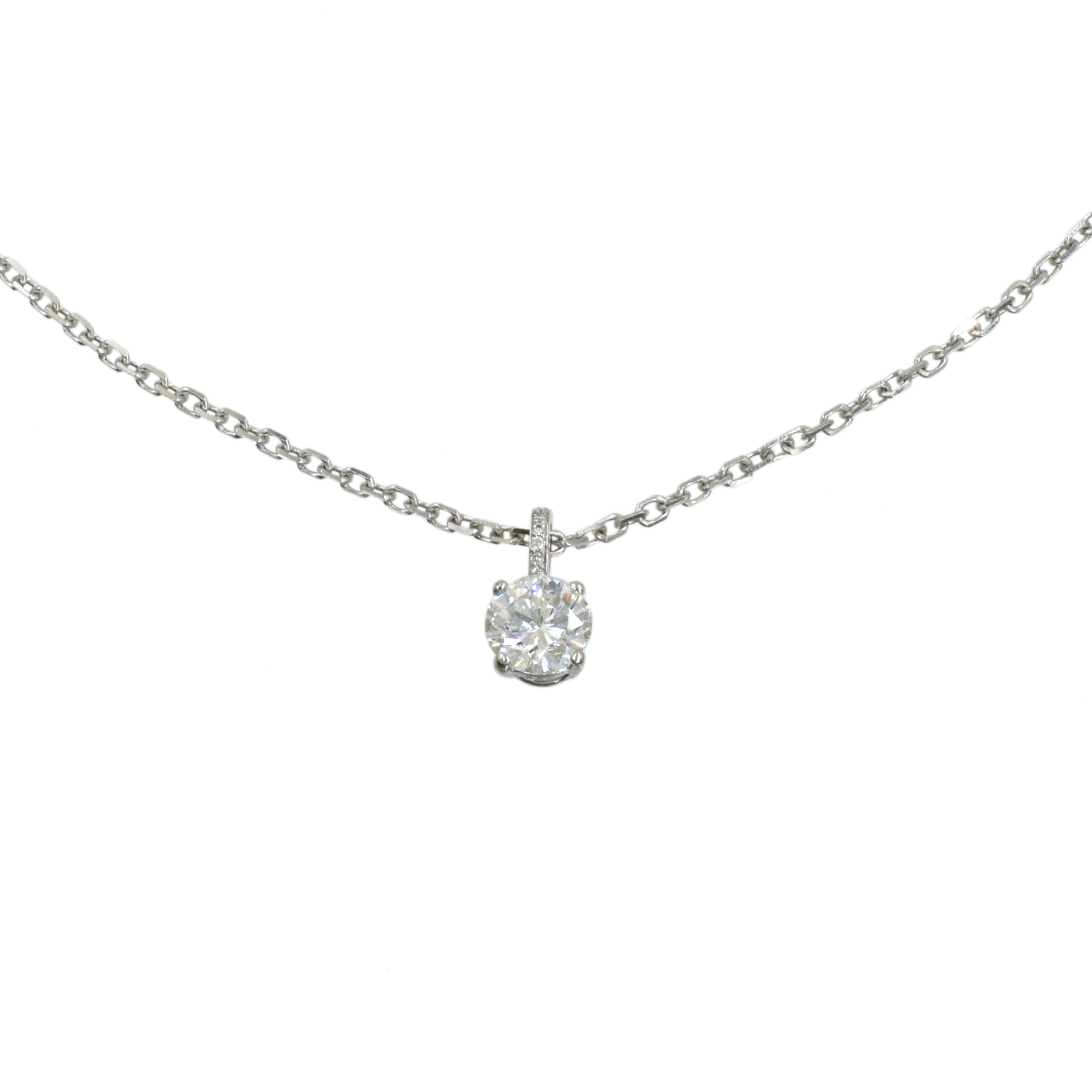 1.01ct D-IF Solitaire Diamond Pendant by Cartier