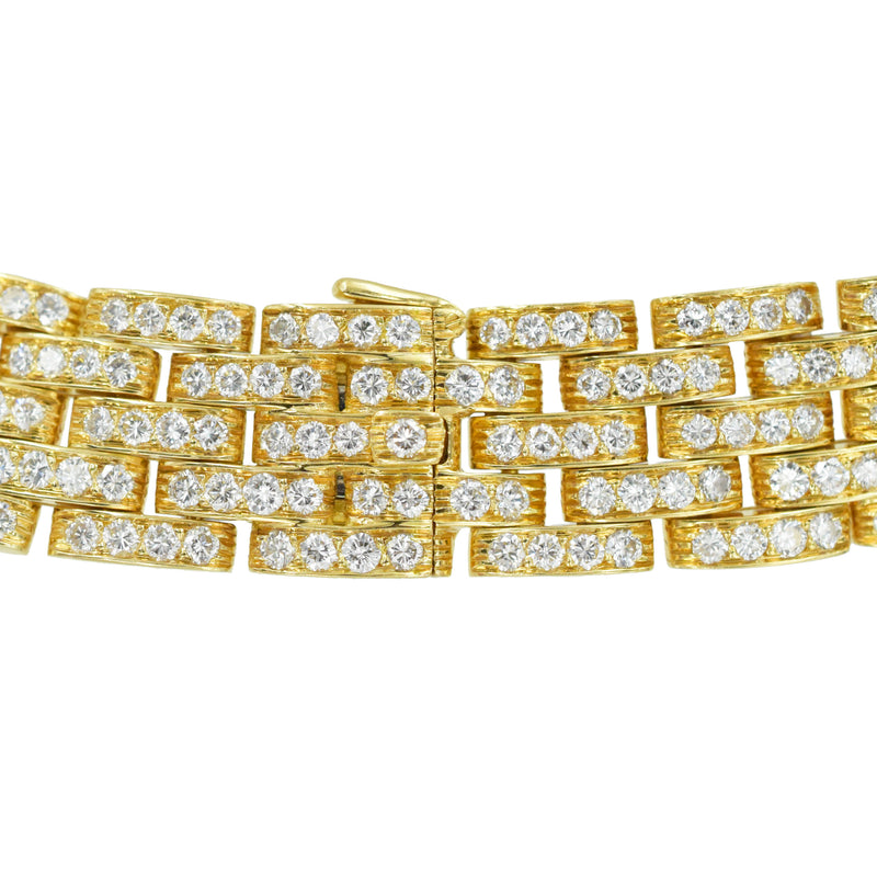 Cartier Diamond Maillon Panthère Necklace