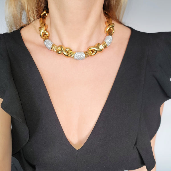 1980's Diamond Necklace