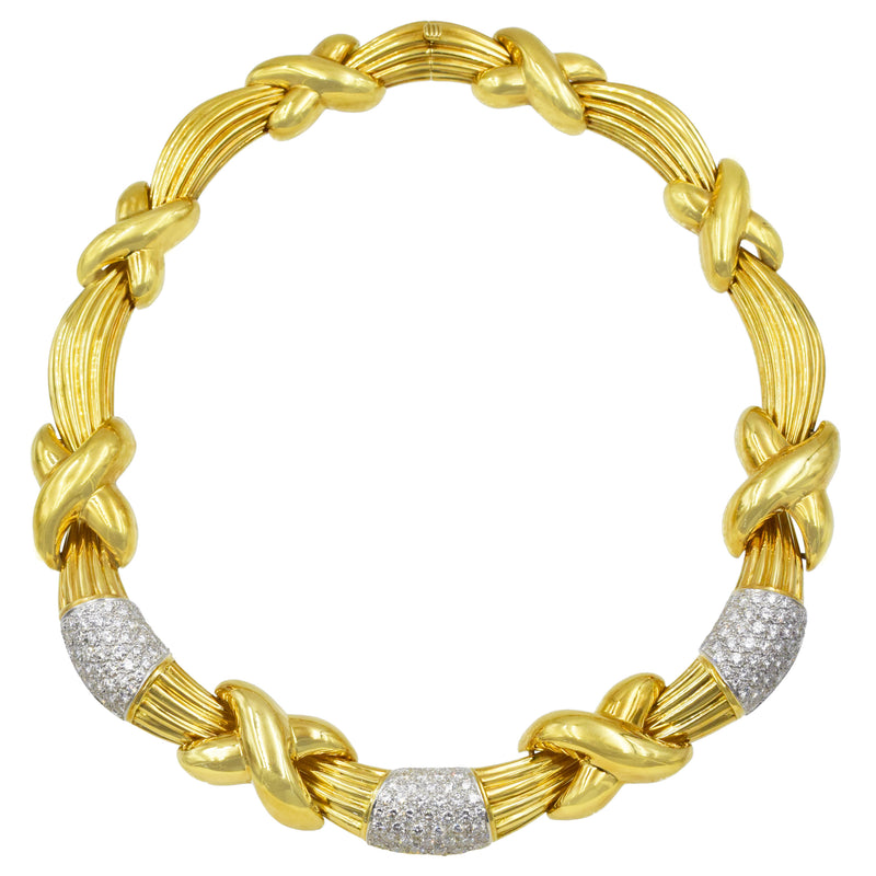 1980's Diamond Necklace