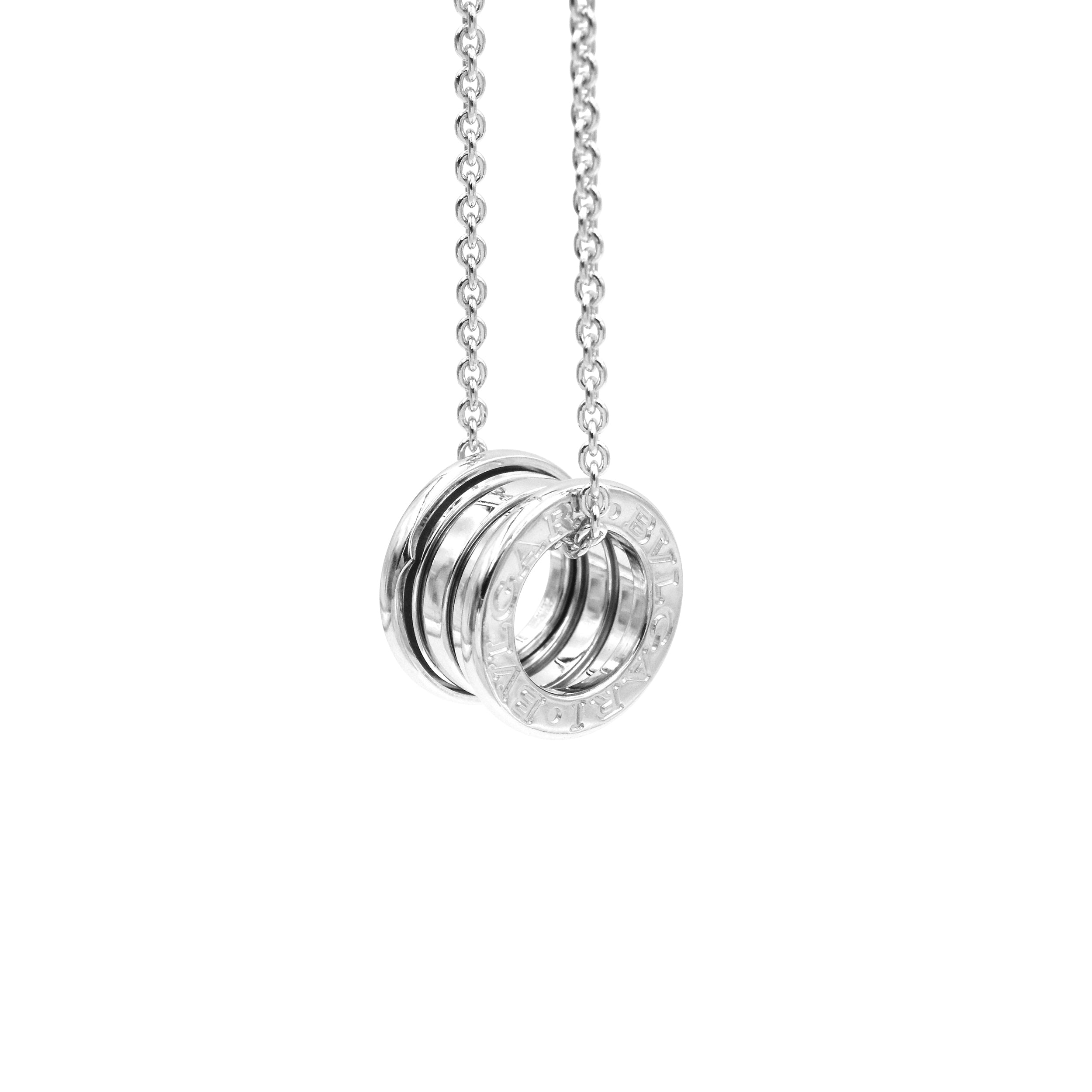 Bulgari B.Zero Pendant in White Gold