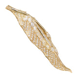 9.50ct Diamond Leaf Brooch and Lapel Pin