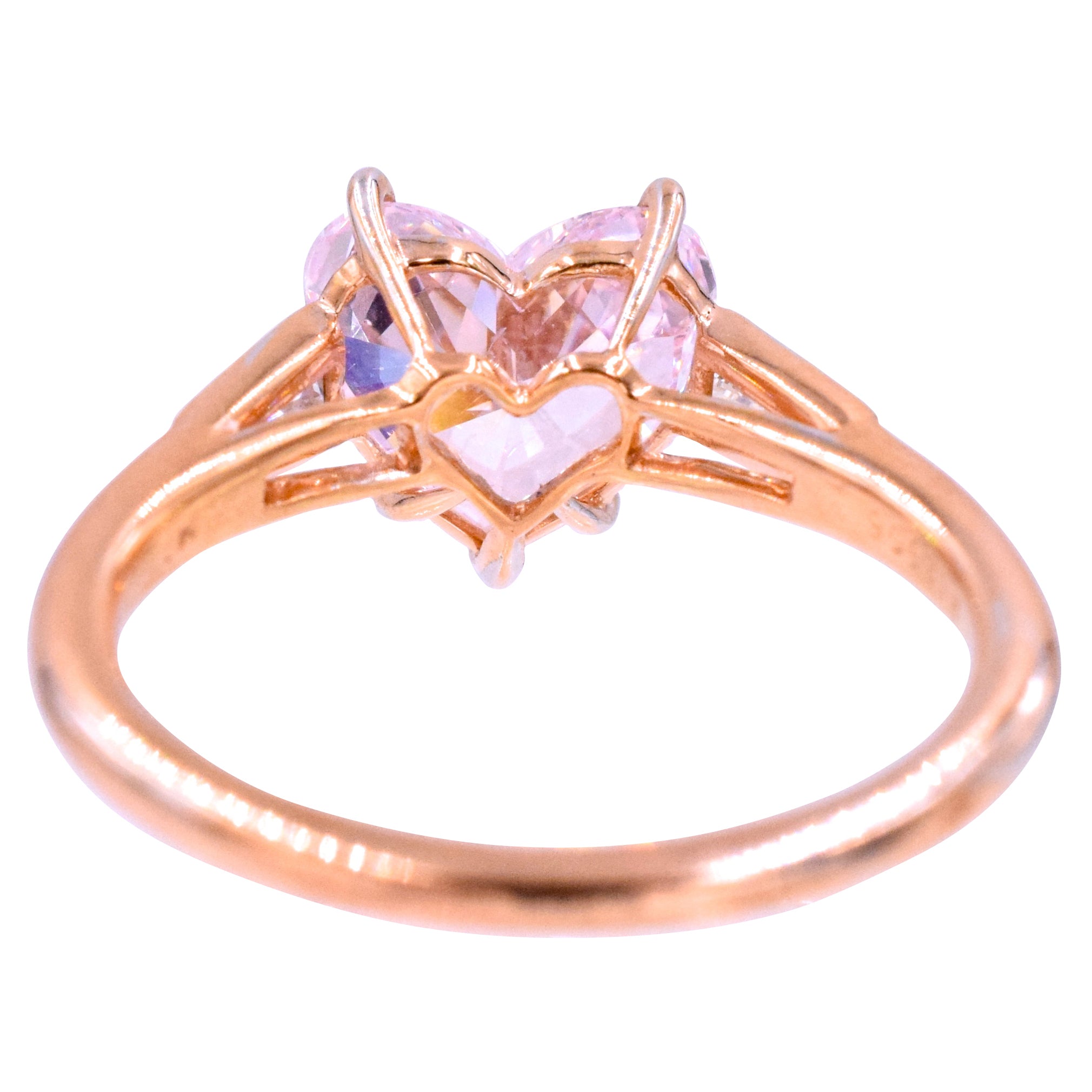 2.02ct Fancy Purple-Pink Diamond Ring