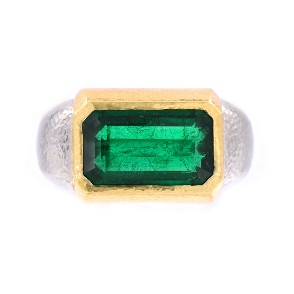 5.41ct Emerald Ring by David Webb