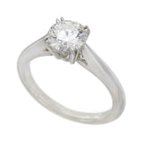 Harry Winston 0.78ct Round Diamond Solitaire Engagement Ring