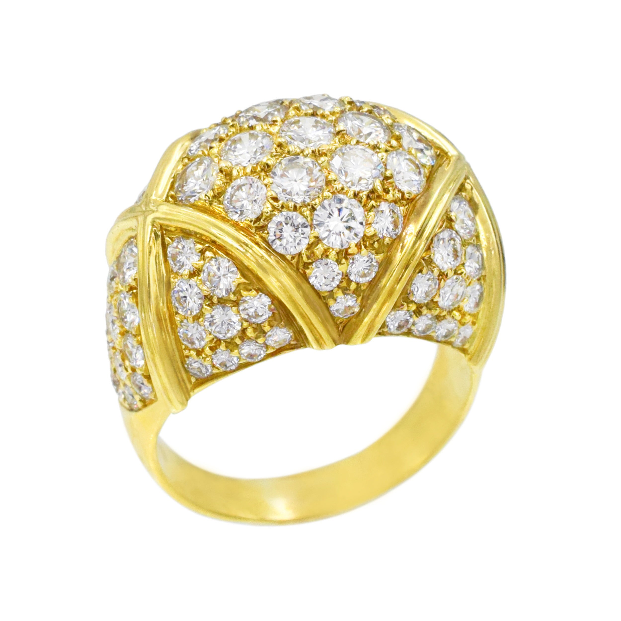 Van Cleef & Arpels Diamond Cocktail Ring