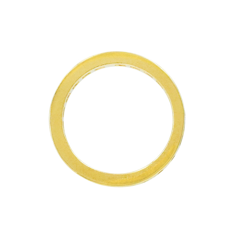 2.10ct Round Diamond Eternity Band in 18K Yellow Gold