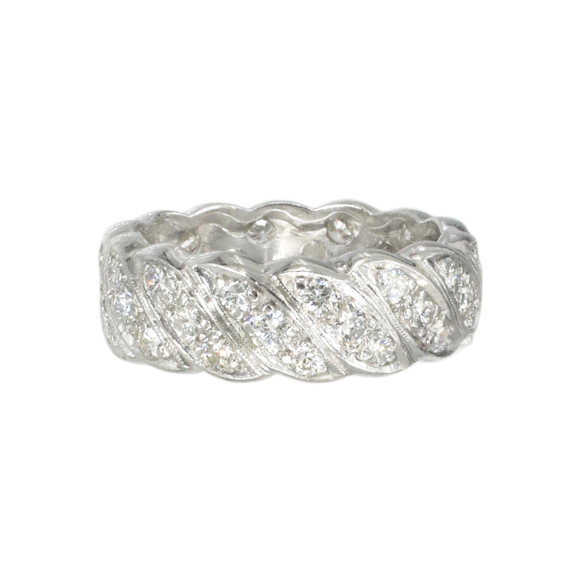 1.25ct Diamond Eternity Band in Platinum