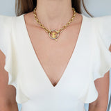 Pomellato Parrot Necklace in 18k Two-Tone Gold