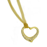Tiffany & Co Diamond Heart Necklace by Elsa Peretti