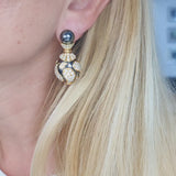 Chopard "Casmir" Diamond & Ruby Earrings
